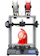Geeetech Mix-Color 3D Printer 1