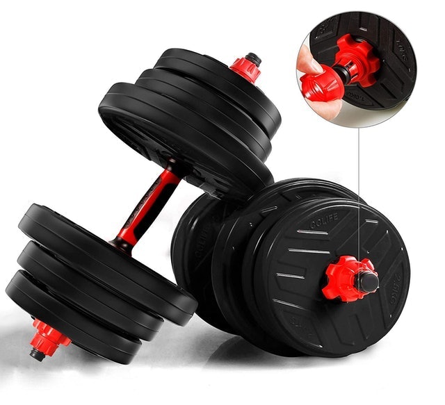 2 in 1 Dumbbell & Barbell Set 1