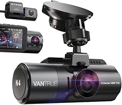 Dash Cam, Front Rear and Inside  1