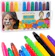 Blue Squid Face Paint Pens for Kids 1