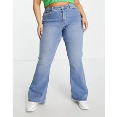 Curve Peggy High Waisted Flared Jeans