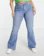 Pieces Curve Peggy High Waisted Flared Jeans 1