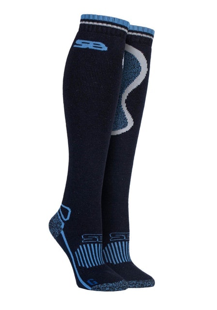 Ladies Warm Long Knee Hiking Socks 1