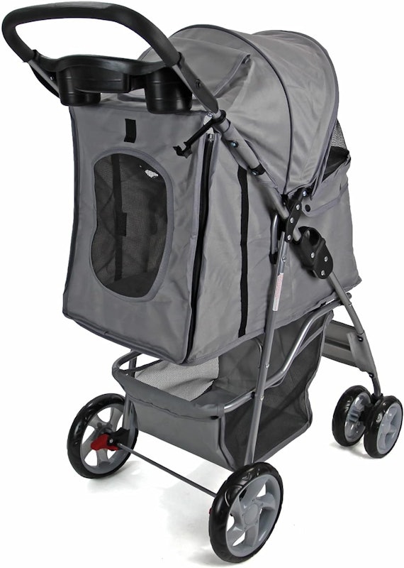 Pet Travel Dog Stroller Pushchair 4