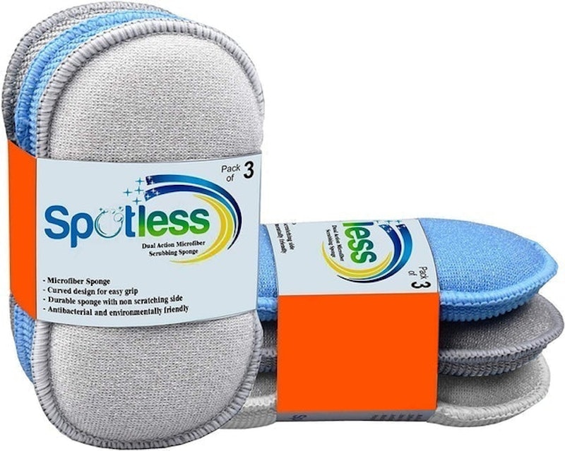 Antibacterial Microfibre Dual Action Scrubbing Sponge 1