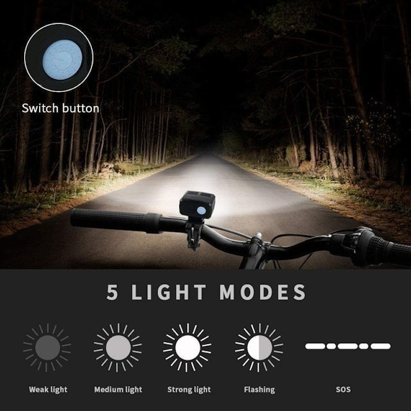 Waterproof LED USB Bike Light 2