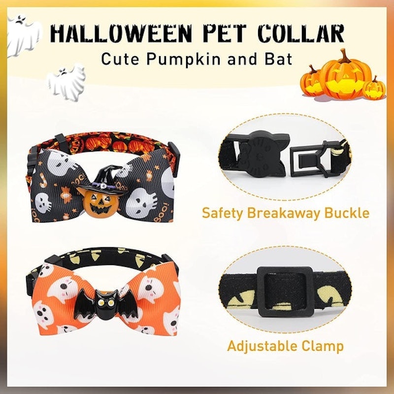 Halloween Cat Collars 3