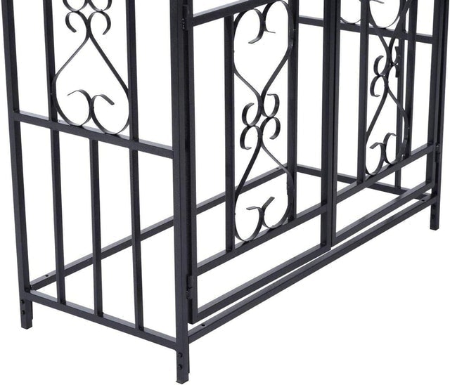 Large Black Metal Arch 3