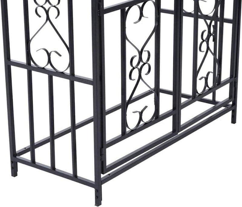 Large Black Metal Arch 3