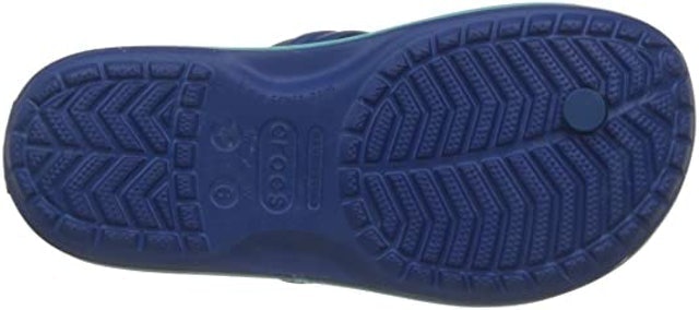 7. Crocs Crocband Flip Flops, Blue 2