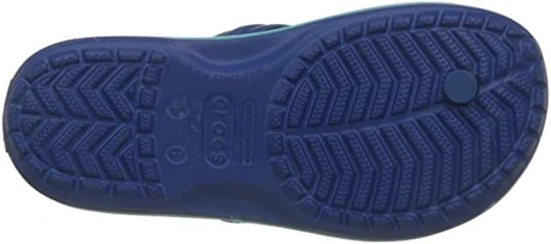 7. Crocs Crocband Flip Flops, Blue 2