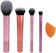Real Techniques Everyday Essentials Makeup Brush Complete Face Set 1