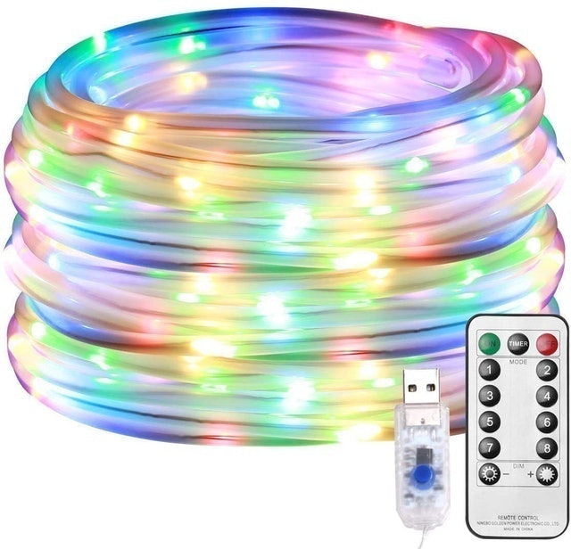 Multicoloured Rope Lights 1