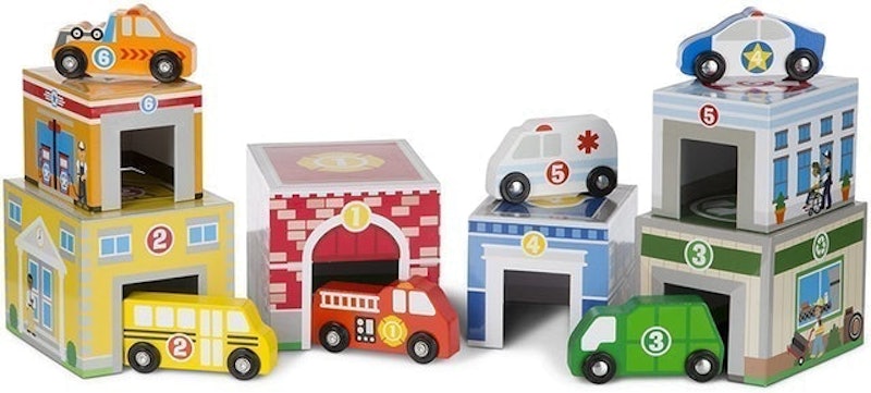 Nesting & Sorting Buildings & Vehicles 1