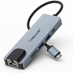 5-in-1 USB C Hub with Ethernet