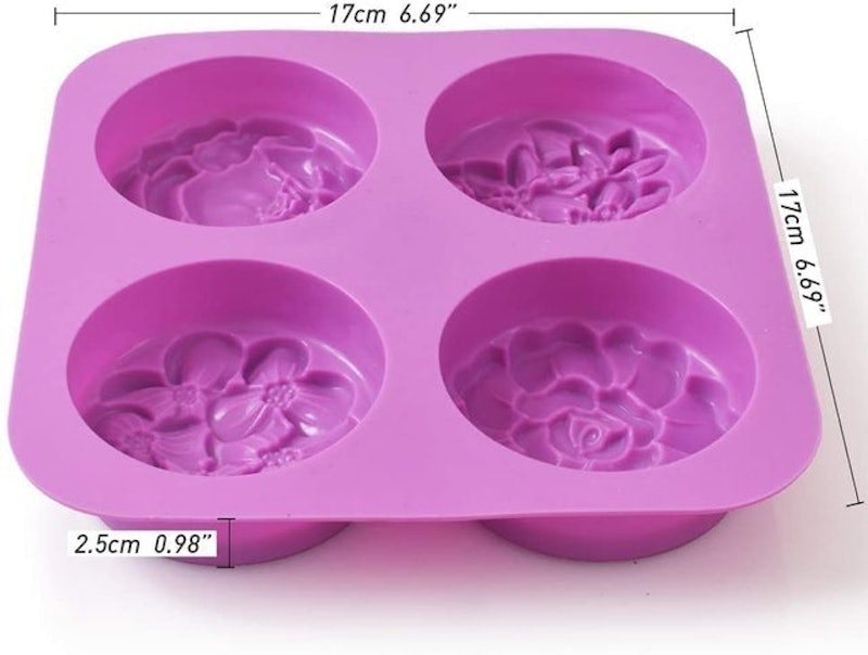 Flower Silicone Soap Moulds 2
