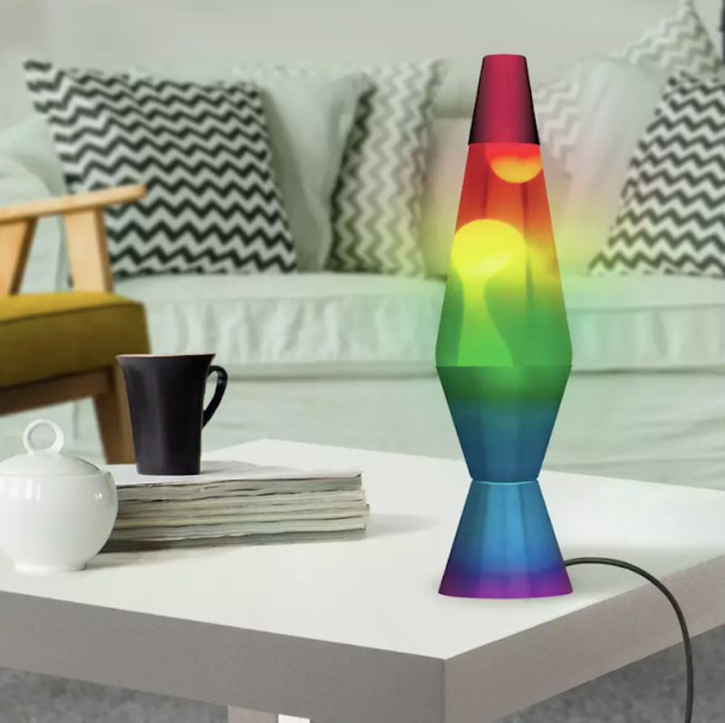 14.5 inch Rainbow Lava Lamp 2
