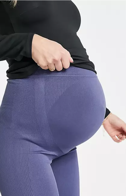 Maternity Seamless Rib Legging 2