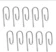 Asiwujing Metal Curtain Hooks 1
