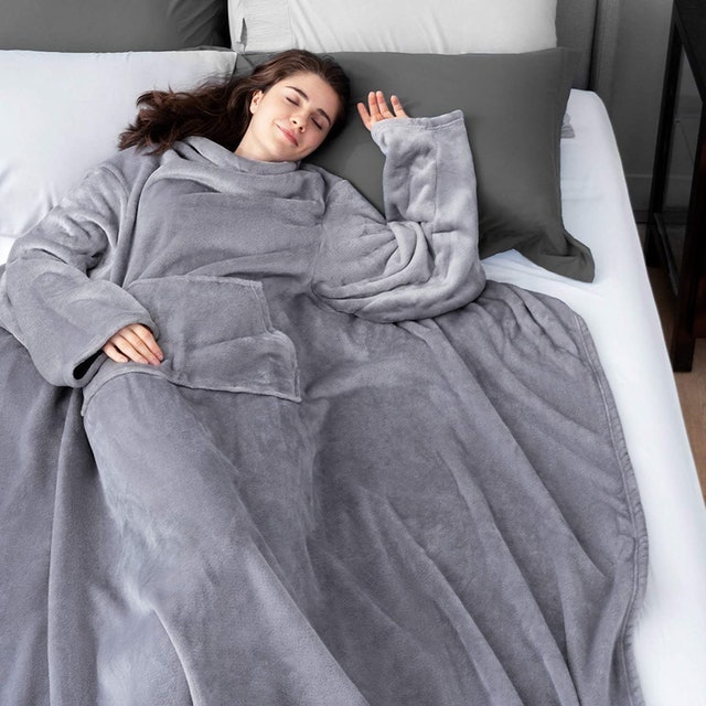Fleece Snuggle Wearable Blanket 2