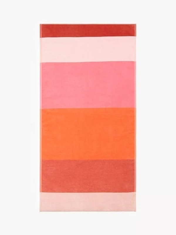 Block Stripe Beach Towel 1