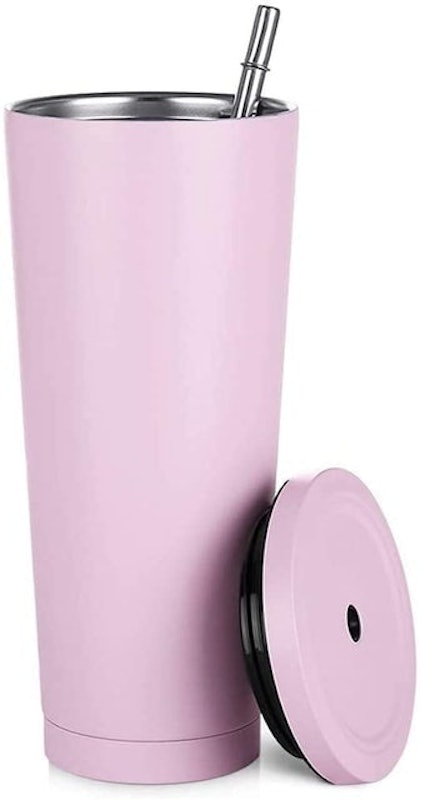 Stainless Steel Tumbler with Straw 1