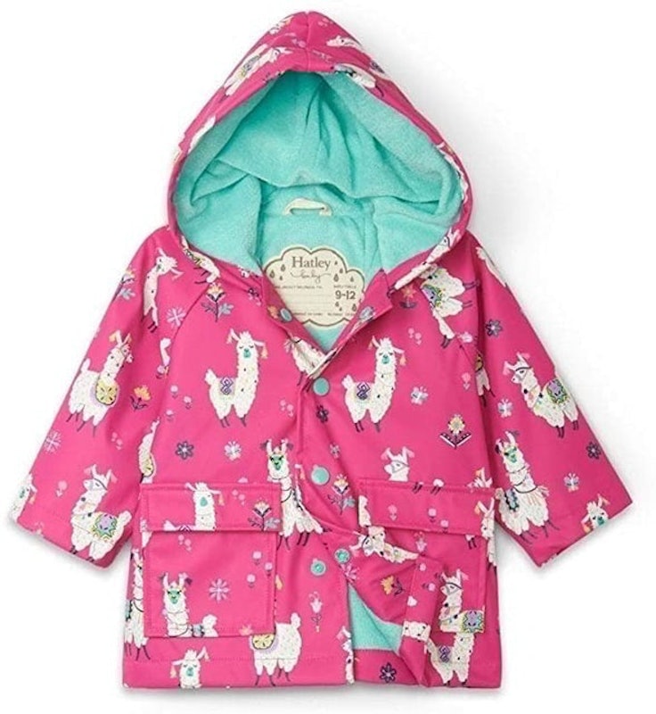 Girl's Printed Raincoat 1