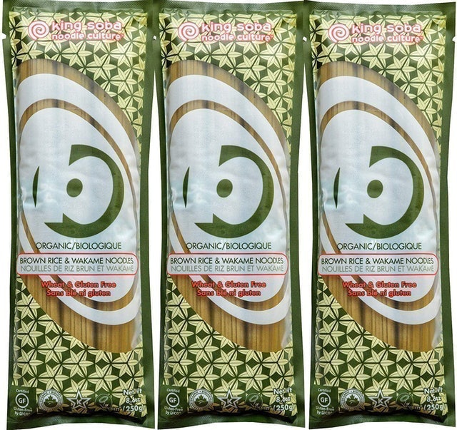 Brown Rice and Wakame Noodles 1