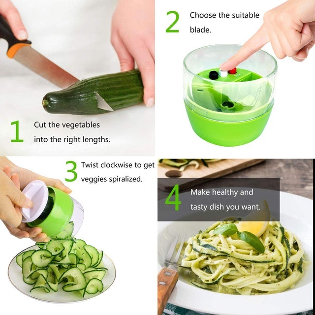 Spiralizer Vegetable Chopper 3