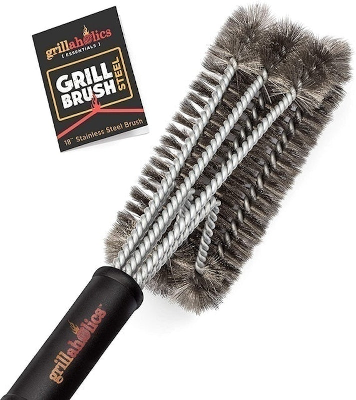 BBQ Grill Brush Steel 1
