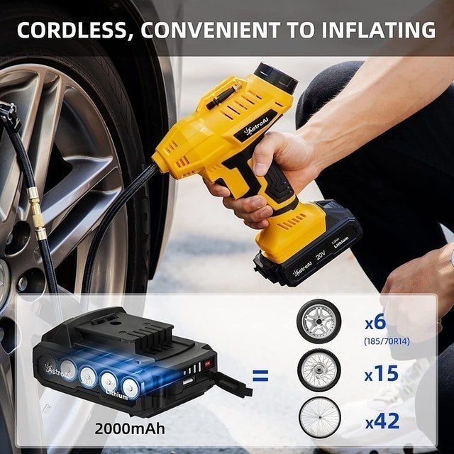 Cordless Tyre Inflator 2