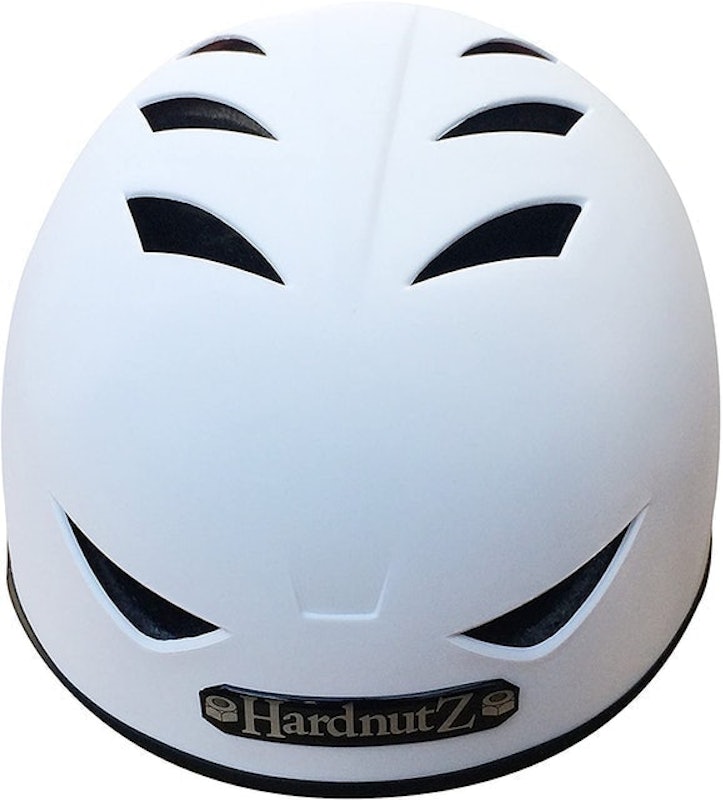 White Cycle Helmet 2
