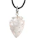 Reiju Store Clear Quartz Arrowhead Pendant 1