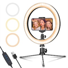Ring Light with Tripod Stand and Phone Holder