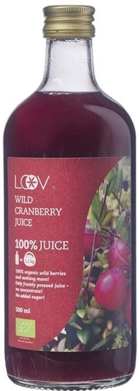 Organic Wild Cranberry Juice 1
