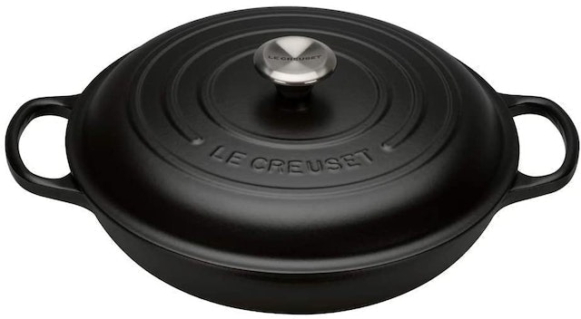 Signature Cast Iron Shallow Casserole 1
