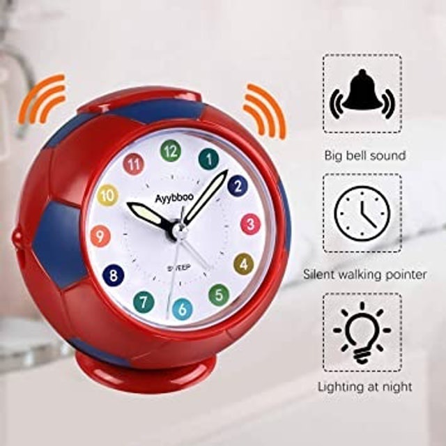 Non-Ticking Alarm Clock  2