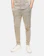Topman Check Joggers in Stone 1