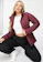 The North Face Stretch Down Jacket in Burgundy 1