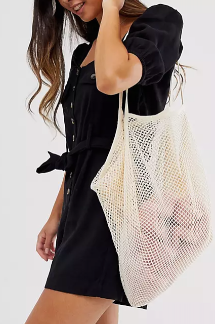 String Shopper Tote Bag 2