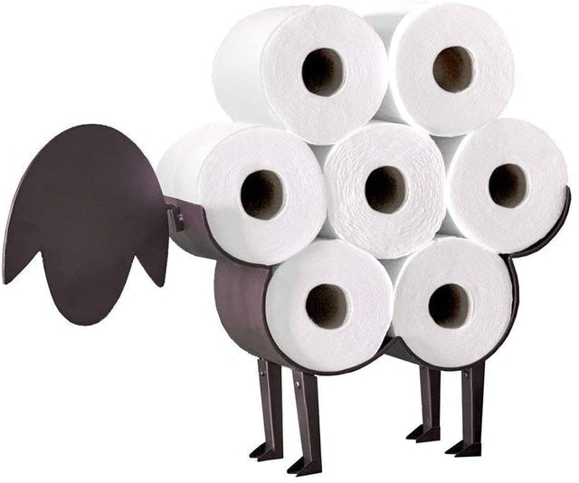 Baabara the Sheep Toilet Roll Holder 1