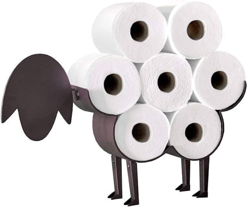 Baabara the Sheep Toilet Roll Holder 1