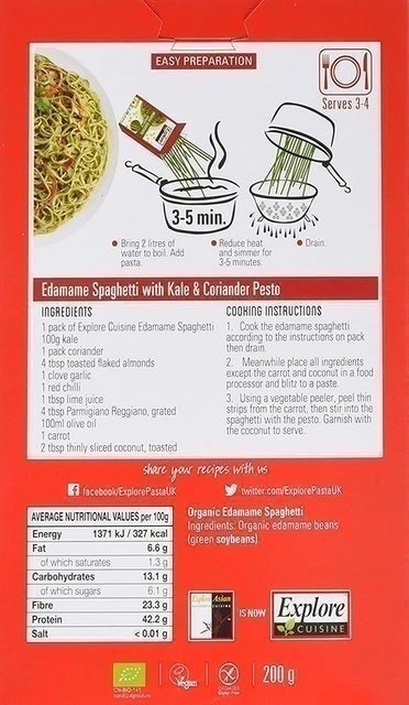 Organic Edamame Spaghetti 2
