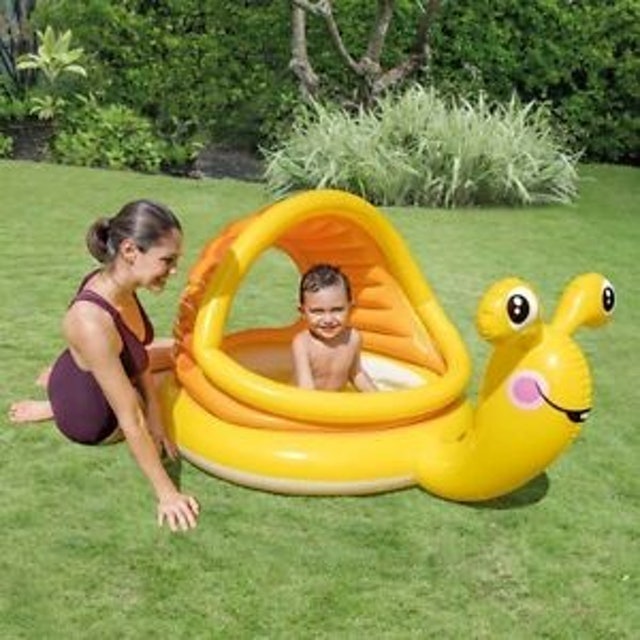 Lazy Snail Baby Paddling Pool 2