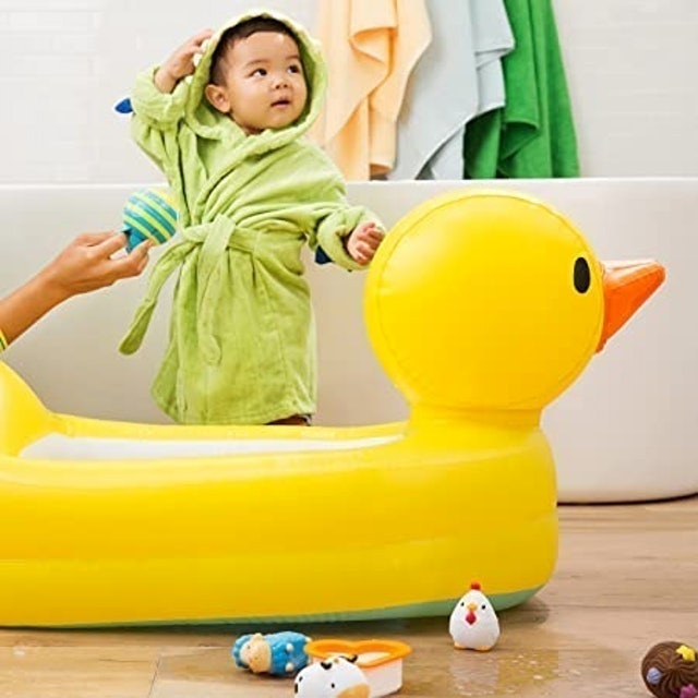 White Hot Inflatable Duck Tub 3