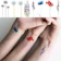 COKTAK Watercolour Temporary Tattoos 1