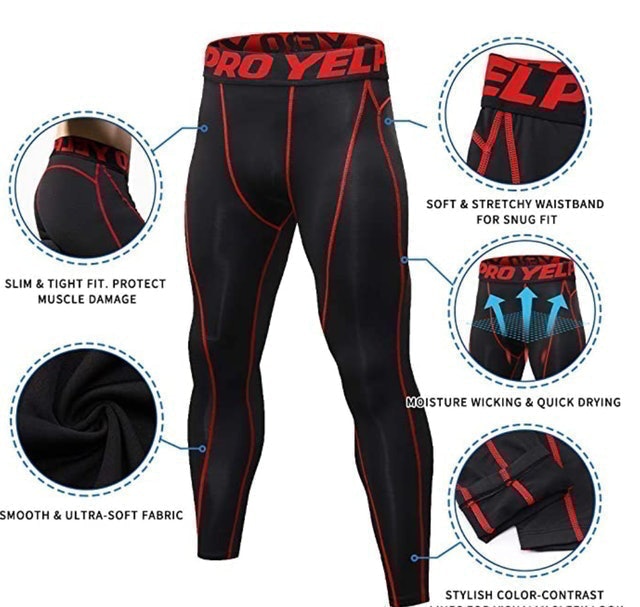  Men's Running Leggings 3