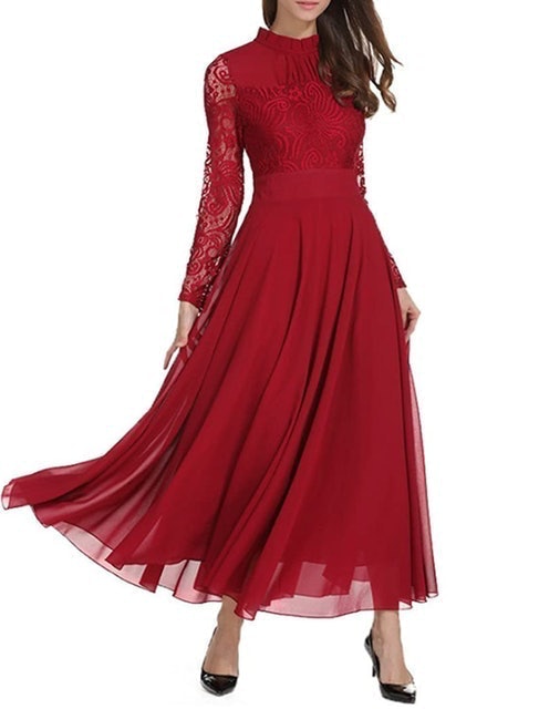 Fashion Long Sleeve Dress 1