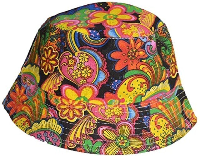Psychedelic Paisley Bucket Hat 1