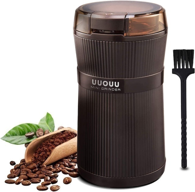 Spice Grinder with Stainless Steel Blade 1